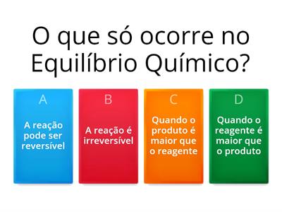 Equilíbrio Químico