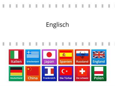 Nationälitaten/Sprachen