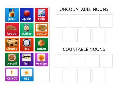 Countable / uncountable