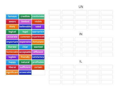 17negative prefixes