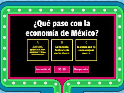 Características de México al término de la guerra de independencia
