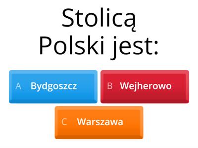 Quiz wiedzy o Polsce