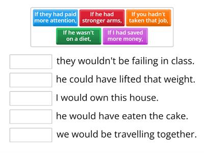 Mixed Conditionals - Past action > Present result