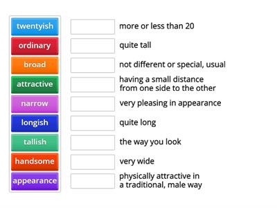 describing appearance