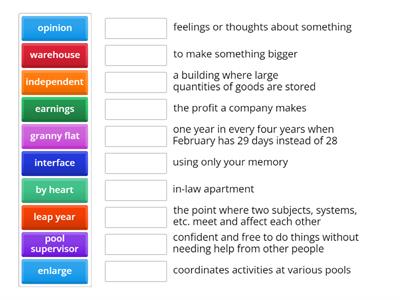 Vocabulary English B2 Conversation