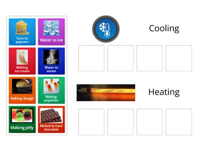 Heating and cooling materials