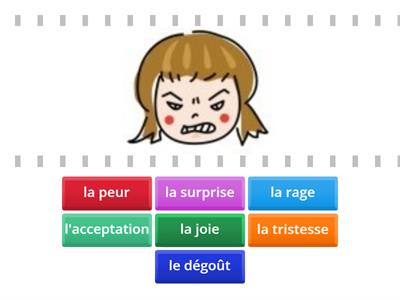 le emozioni in francese 