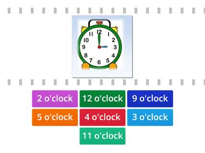 time (o'clock)