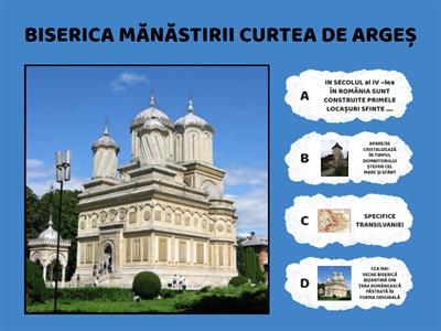  1 - Monumente reprezentative - ROMÂNIA 