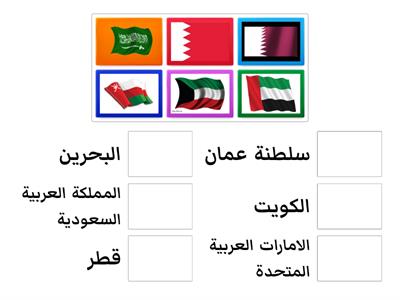  دول مجلس التعاون الخليجي 