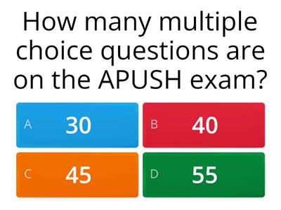 APUSH Test Review