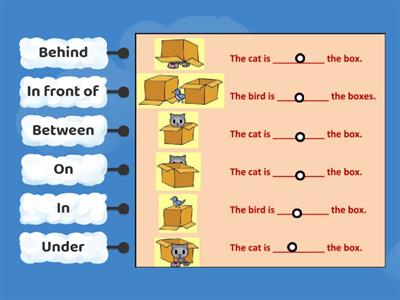 Preposition of place