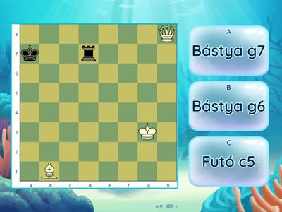 Melyik lépés eredményez sakkot?