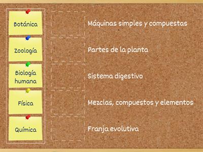 Contenido curricular de las ciencias en Taller II Montessori 