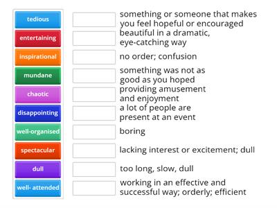 adjectives_an event