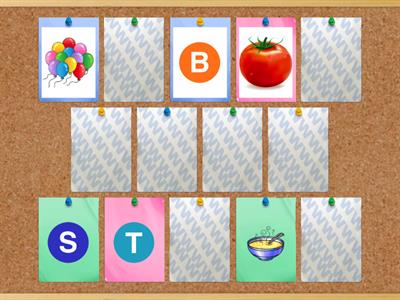 Phonics memory game