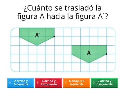 Traslación de figuras en el plano cartesiano 5to básico