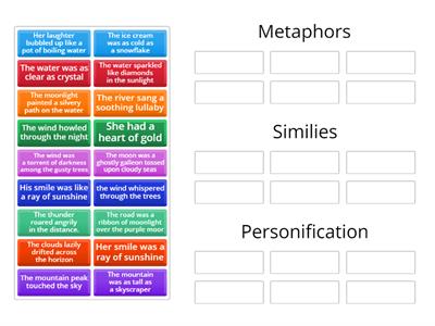 Is it a simile, metaphor or personification?