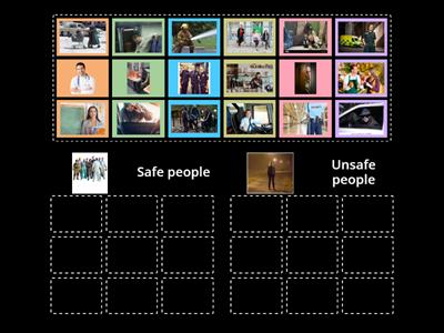 Safe / Unsafe people