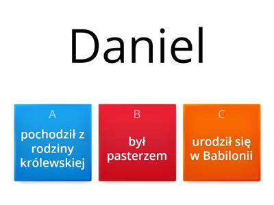 Mądrość Daniela  kl.5