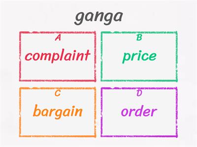 1 Exercise Unit 3 - Retail and Shopping (Quiz)