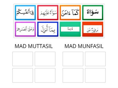 Beza Mad Muttasil dan Mad Munfasil