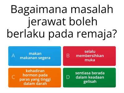 PENYAKIT: JERAWAT, SENGGUGUT, KANSER SERVIKS