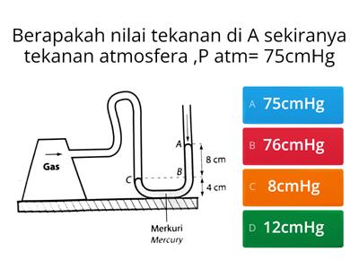 GAS PRESSURE / TEKANAN GAS