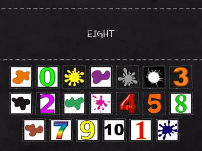 COLOURS AND NUMBERS 1-10