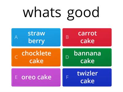 what is the gooodest cake
