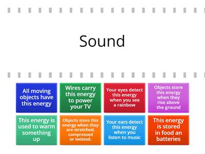 Types of energy