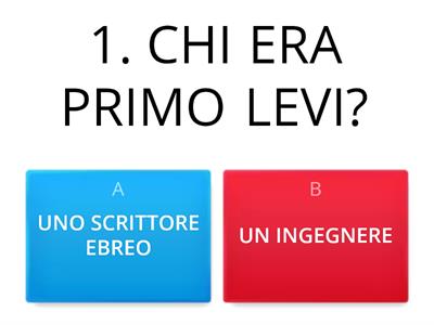 PRIMO LEVI. SE QUESTO E' UN UOMO