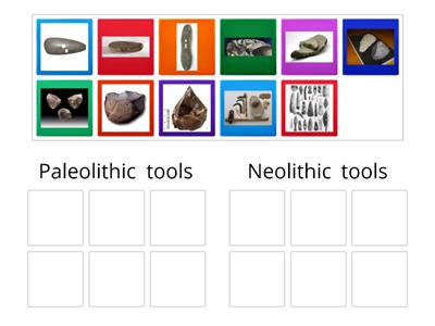 Stone Age tool sort