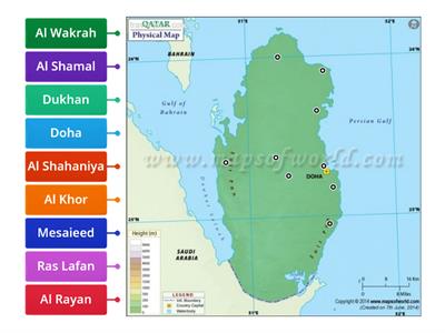  Main cities of Qatar