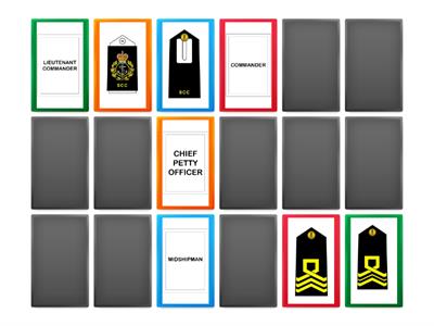 Ranks and Rates Sea Cadets - Adults
