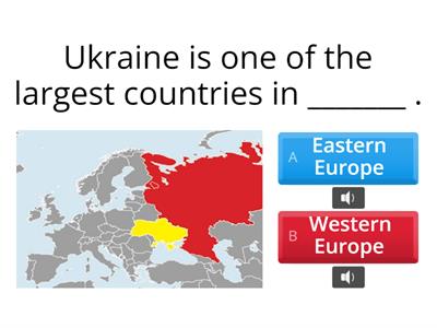 The geography and climate of Ukraine
