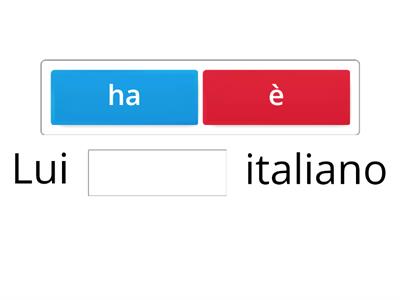 Italiano 2 - Verbi e frasi