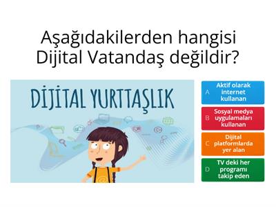 Dijital Vatandaşlık ve 9 Bileşeni