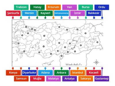 Türkiye Siyasi Harita