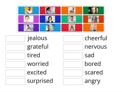 Feelings Vocabulary A1-A2