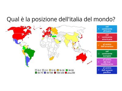 Quiz geografia Italia