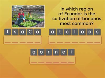 Geography: regions of the equator