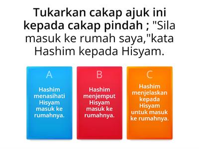Latihan Sintaksis - Bahasa Melayu SPM