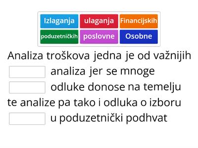 Financiranje poduzetničkog pothvata (Duje Šalinović, 4.A)
