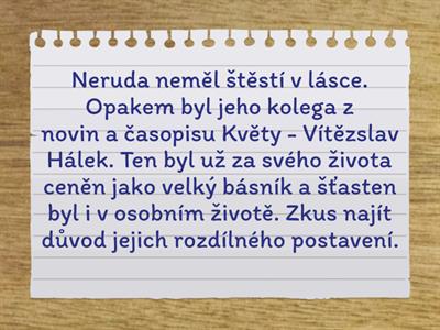 Literatura 6 - česká literatura v 2.polovině 19. století