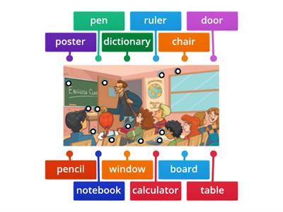 Own it! 01 - Vocabulary Classroom Objects p07