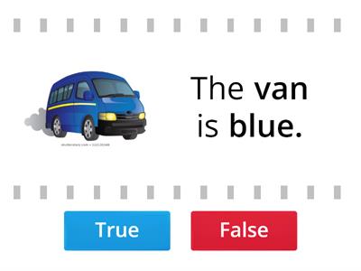 True or False? - Means of Transport