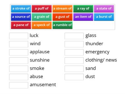 CPE Objective Proficiency Nouns