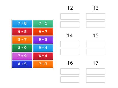 Addition - Bridging through 10