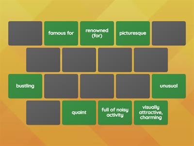 Gateway b2+ Unit 6 Vocabulary